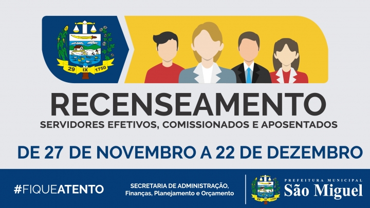Prefeitura Municipal convoca servidores municipais para o Censo 2017