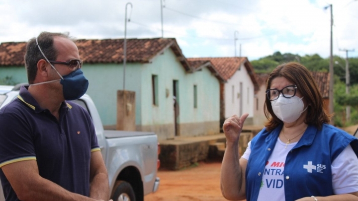 Equipe de Vigilância em Saúde reforça atuação na zona rural para prevenir Covid-19
